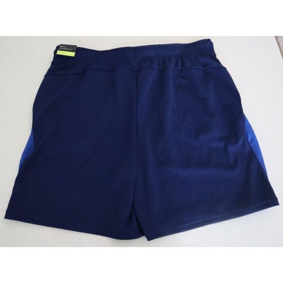 Nike CJ2007 492 Men's Sz 2XL Blue Dri-Fit Woven Training Shorts - Picture 2 of 7